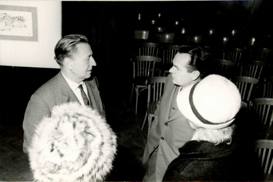 zleva: Vilém Plocek, Ludvík Kundera